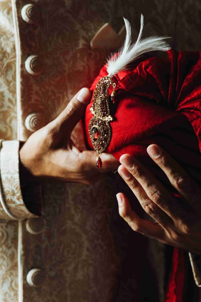 traditional indian men clothes pagri turban